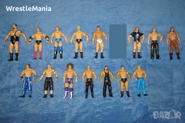 15 Кеч Фигури със забележки Big Show/John Cena/Randy Orton/Batista/Val Venis/Triple H/Chris Masters/