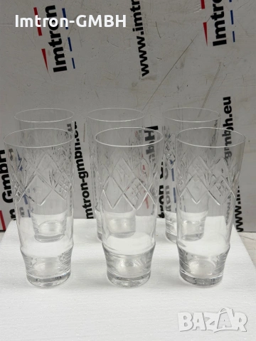 К-Т Кристални чаши за вода или безалкохолни напитки