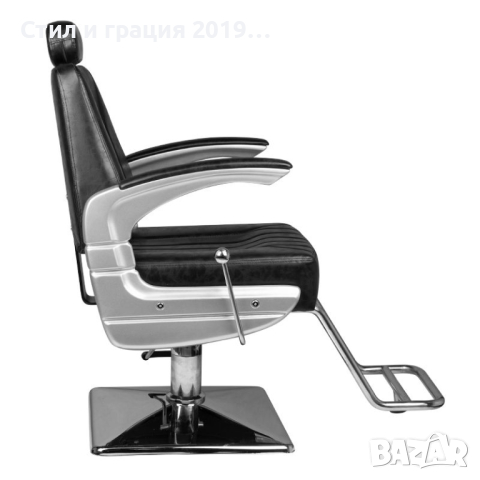 Бръснарски стол SM182, снимка 3 - Бръснарски столове - 44652411