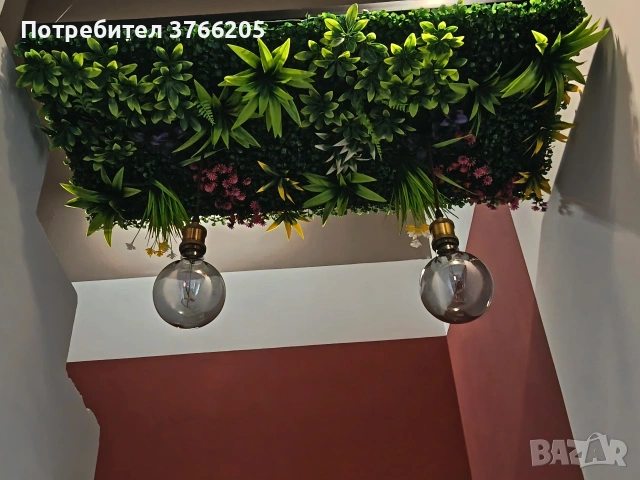 Дизайнерска лампа, снимка 5 - Лампи за таван - 53926433