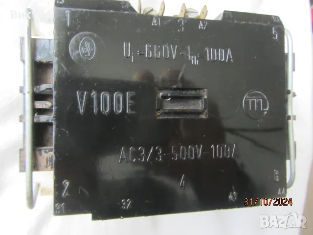 Контактор V100E, снимка 3 - Резервни части за машини - 47832001