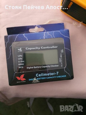 Fly RC Cellmeter 7 Digital Battery Checker Контролен тестер за напрежение за LiPo Li-ion NiMH Nicd б, снимка 3 - Друга електроника - 39672106