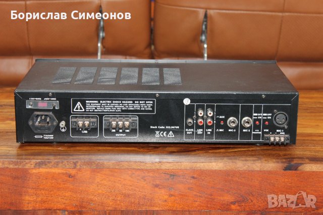 A30 4 Channel Mixer Amplifier - 100V Line, снимка 7 - Ресийвъри, усилватели, смесителни пултове - 42735337