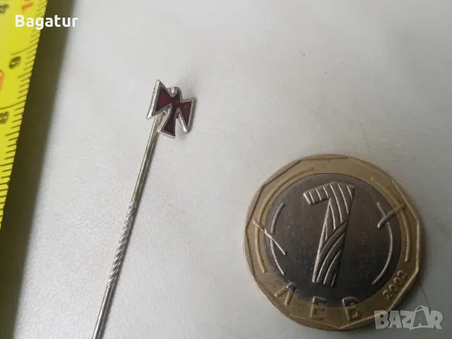 Райх,знак, Червен сокол,Rote falcon,Ррр,!!,медал,,орден, пин, снимка 13 - Антикварни и старинни предмети - 50154828