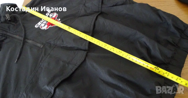 Винтидж Chicago Bulls NBA баскетболен анорак яке Чикаго Булс, снимка 14 - Якета - 53016645