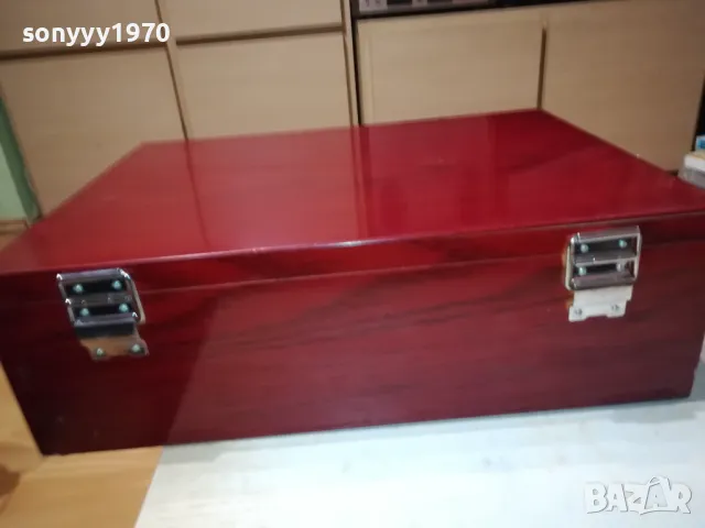 МАРКОВ ДЪРВЕН КУФАР С ЧЕКМЕДЖЕ 1912241550LNWC, снимка 16 - Антикварни и старинни предмети - 48405806