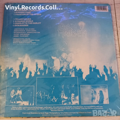 Iron Maiden, снимка 2 - Грамофонни плочи - 52688047