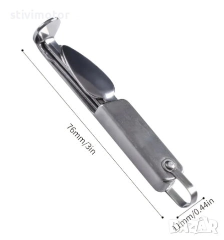 Инструменти за почистване на лула с катарама - неръждаема стомана. НОВО, снимка 5 - Други - 52062909