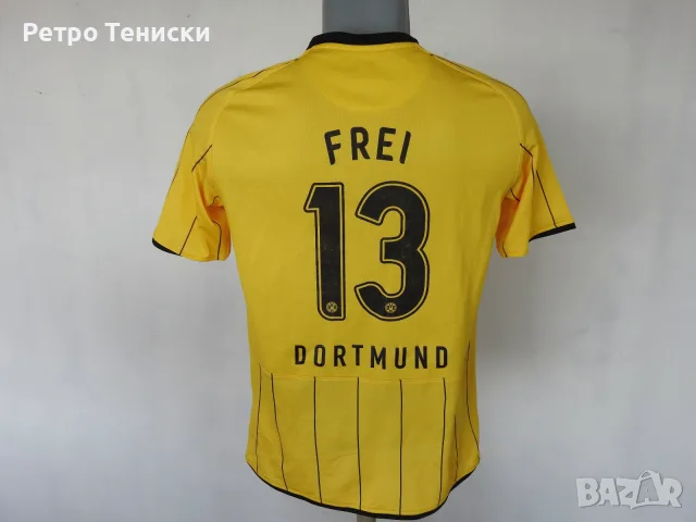 Тениска на Борусия Дортмунд • домакински екип • Frei #13 • Nike • жълто • размер XL • сезон 2006 •