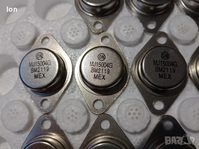 MJ15003G/MJ15004G 140V, 20A, 250W аудио биполярни транзистори , снимка 4 - Ресийвъри, усилватели, смесителни пултове - 50100110