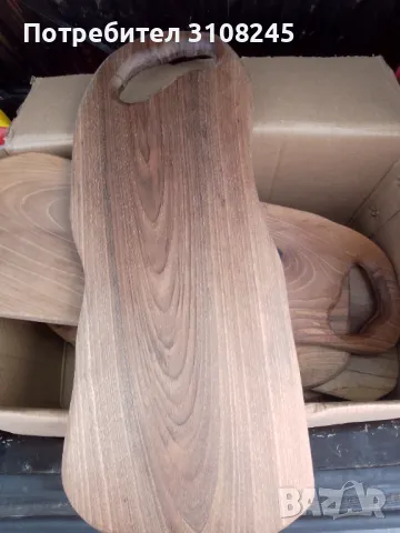 Дървени дъски за мезета/орех от БАНСКО, снимка 7 - Декорация за дома - 45697719
