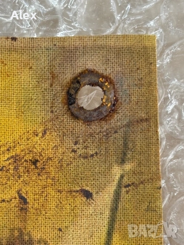  Италианско фашистко пропагандно пано от Втората световна война (около 1941–43 г, снимка 5 - Антикварни и старинни предмети - 53960345