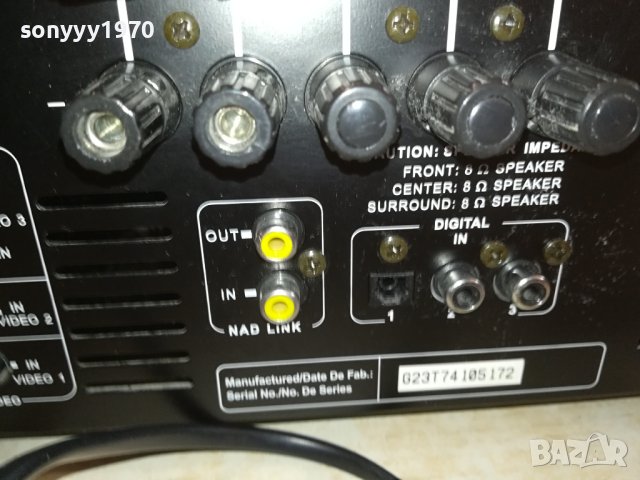 NAD MODEL T 741 RECEIVER-ВНОС SWISS 0210231505L2EWC, снимка 17 - Ресийвъри, усилватели, смесителни пултове - 42402719