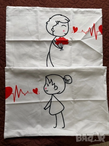 Калъфки “Романтична двойка”