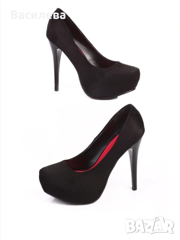 Обувки с висок ток, снимка 2 - Дамски обувки на ток - 54038032