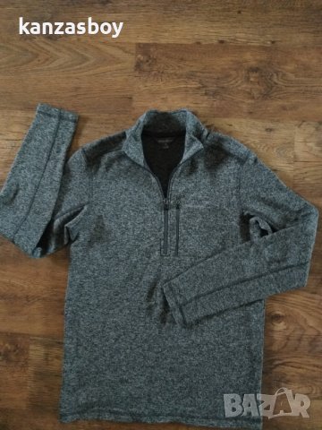 eddie bauer Half Zip - страхотна мъжка блуза 100% оригинал много добро състояние, снимка 4 - Спортни дрехи, екипи - 38751075