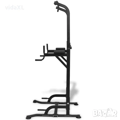 vidaXL Станция за набирания, 182-235 см, снимка 3 - Фитнес уреди - 56148327