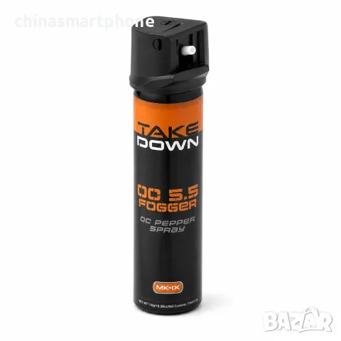 Лютив OC спрей TAKE DOWN FOGGER 110 мл с предпазител, снимка 3 - Екипировка - 56189484