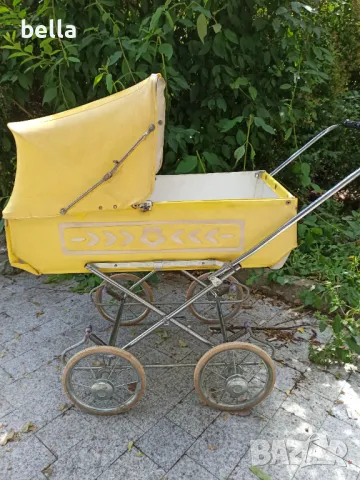 РЕТРО -СОЦ.КОЛИЧКА ЗА КУКЛИ, снимка 2 - Антикварни и старинни предмети - 50432049