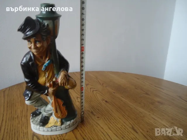 Порцелова фигура, бутилка - Италия, снимка 12 - Колекции - 48943555