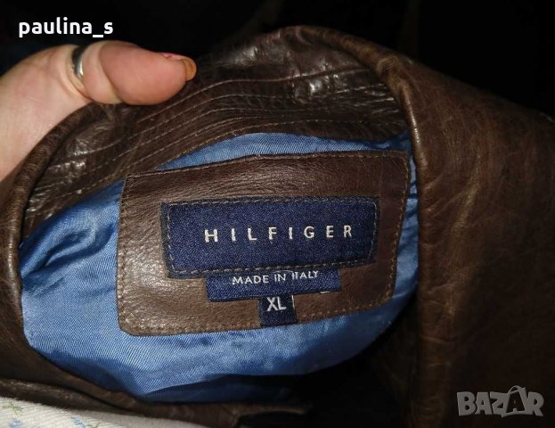 Яке "Tommy Hilfiger"® genuine leather / естествена кожа / голям размер , снимка 6 - Якета - 29572677