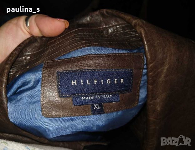 Мъжко яке "Tommy Hilfiger" genuine leather / естествена кожа / голям размер , снимка 6 - Якета - 29572677