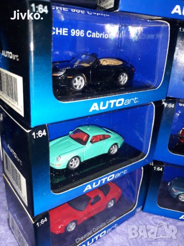 BMW PORSCHE CHEVROLET CHRYSLER VOLKSWAGEN  1.64 AUTOART  , снимка 8 - Колекции - 36920821