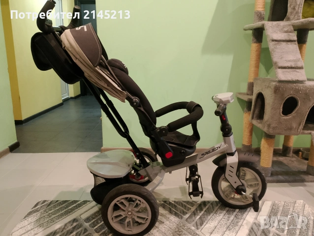 Триколка с въздушни гуми Lorelli Speedy, снимка 3 - Детски велосипеди, триколки и коли - 54228708