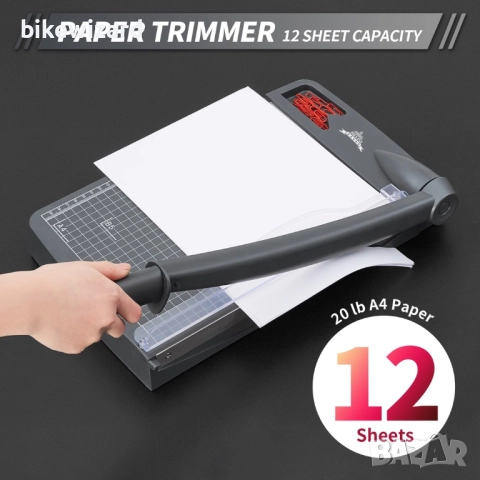 Резачка за хартия JIELISI до 80 г A4, капацитет на рязане 12 листа НОВА, снимка 5 - Други инструменти - 51469163