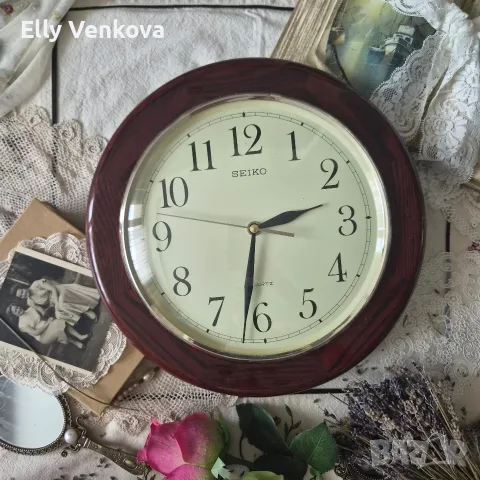 Винтидж стенен часовник Seiko 