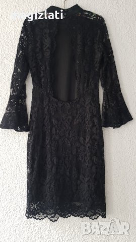 Дамска дантелена рокля размер С, снимка 8 - Рокли - 38612723