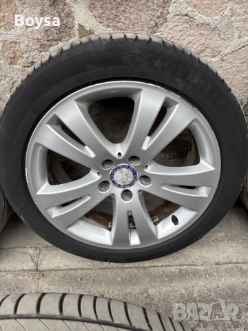 Джанти с гуми за Mercedes 17 цола, снимка 4 - Гуми и джанти - 55876202