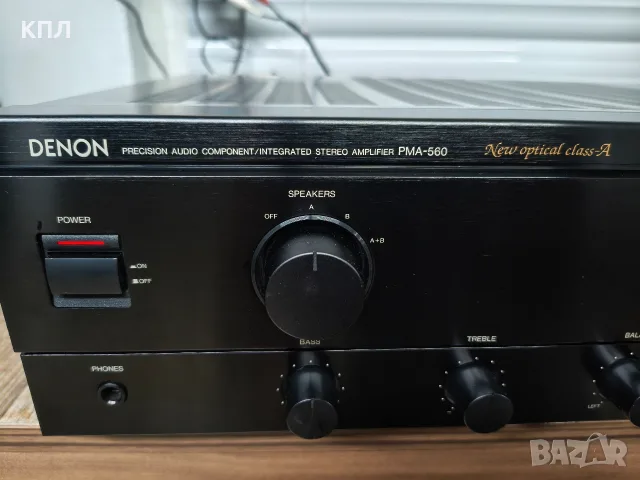 Усилвател DENON PMA-560, снимка 9 - Ресийвъри, усилватели, смесителни пултове - 55943889