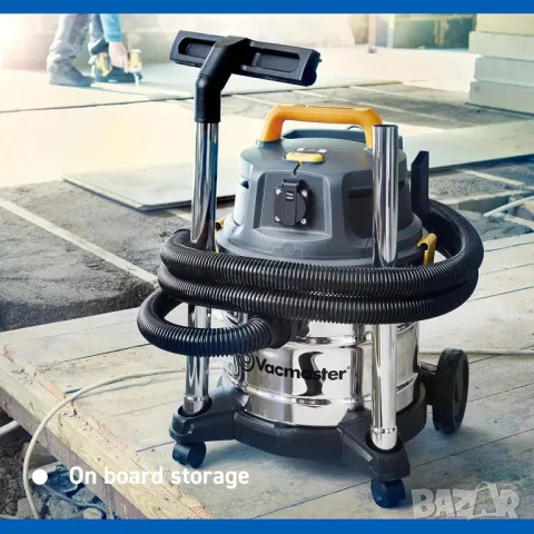 Индустриална прахосмукачка Vacmaster WD L20, снимка 7 - Прахосмукачки - 56466673
