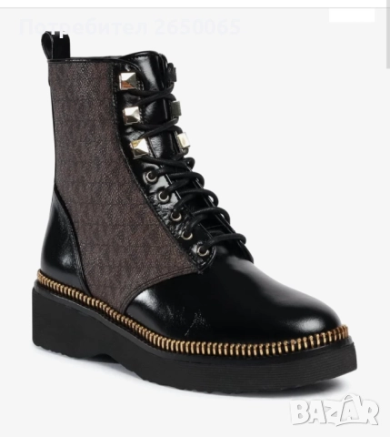 Орг.боти MICHAEL KORS естествена кожа - 36 номер!, снимка 4 - Дамски боти - 52443104