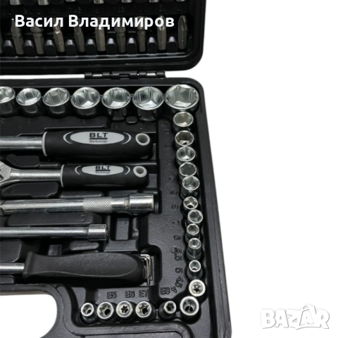 Гедоре 108 части 1/4“ & 3/8“ BLT Werkzeuge, снимка 5 - Гедорета - 52683723