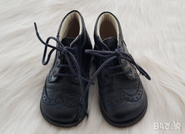 Детски официални обувки №19 естествена кожа, снимка 2 - Детски обувки - 36726297