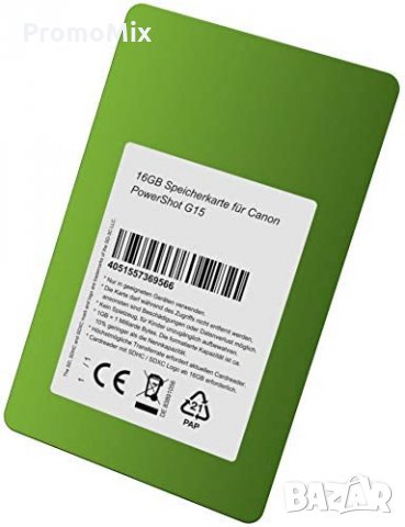 Карта памет DSP Memory 16 GB Class 10 за фотоапарат Canon PowerShot G15, снимка 4 - Чанти, стативи, аксесоари - 31962507