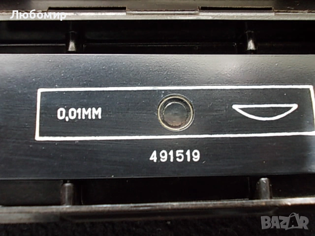 Обект микрометър 0.01 мм микроскоп ЛОМО СССР, снимка 3 - Медицинска апаратура - 54320334