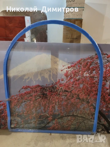 Продавам стъкло за камина 120х100 см, снимка 2 - Други стоки за дома - 53068590