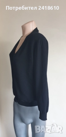 Prada Wool  Cardigan Womens Size 42/ M - L ОРИГИНАЛ! Дамскa Жилетка!, снимка 9 - Жилетки - 52265976