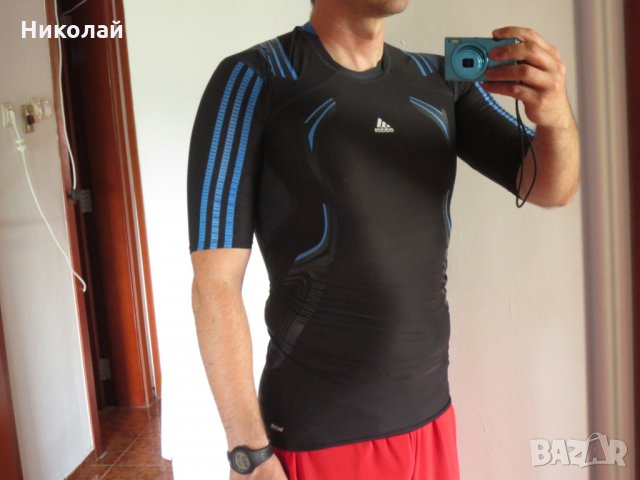 adidas Techfit PowerWeb Short Sleeve , снимка 8 - Тениски - 29329219