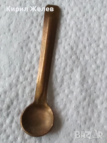 Лъжичка малка 52649, снимка 6 - Антикварни и старинни предмети - 52770378