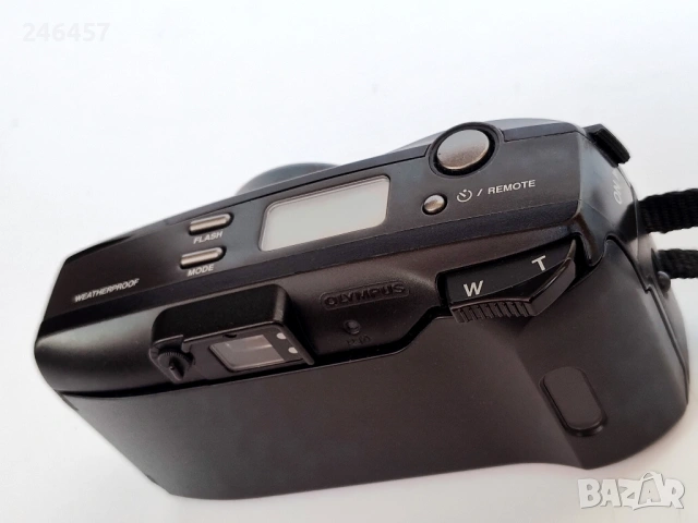 Филмов фотоапарат Olympus Superzoom 120 - All Weather - отлично състояние, снимка 3 - Фотоапарати - 54065365