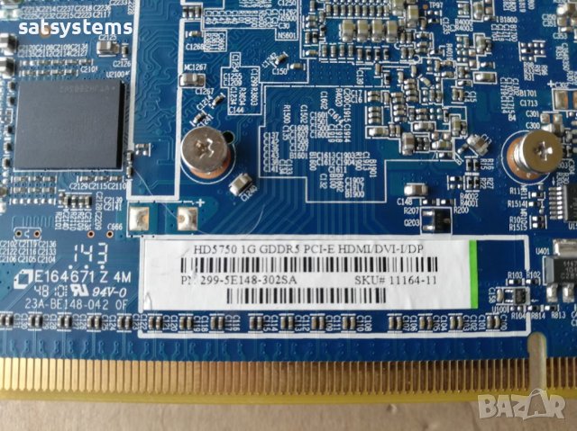 AMD Radeon Sapphire HD 5750 HDMI 1024MB GDDR5 128bit PCI-E, снимка 8 - Видеокарти - 40497105