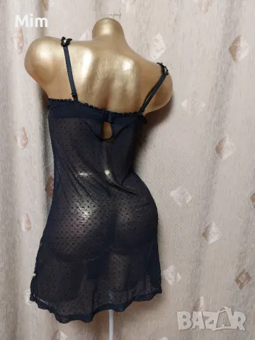 Elam M Черна нощница , снимка 4 - Корсети, бюстиета, топове - 48485976