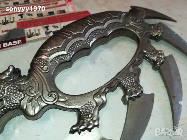 БОКС-НОЖ С МНОГО МЕТАЛНИ ОСТРИЕТА 30СМ-ВНОС GERMANY 1603251245, снимка 9 - Ножове - 49514541