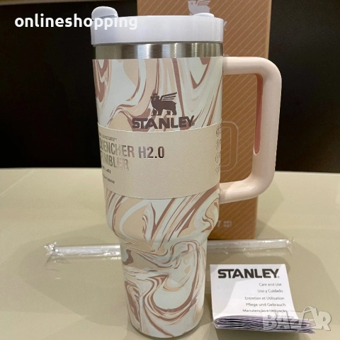**НОВИ** Термо чаши Stanley Quencher H2.0 FlowState Tumbler 1.18L, снимка 6 - Чаши - 53286723
