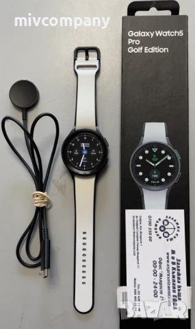 Смарт часовник Samsung Galaxy Watch 5 pro Golf Edition 45мм., снимка 1