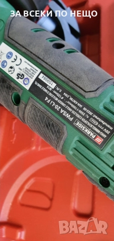 акумолаторен ъглошлайф parkside, снимка 9 - Други инструменти - 51527089